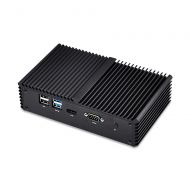 Mini PC Barebone Qotom-Q350G4 with Intel Core i5-4200U,Dual Core 4 LAN Desktop Computer Windows Linux Ubuntu