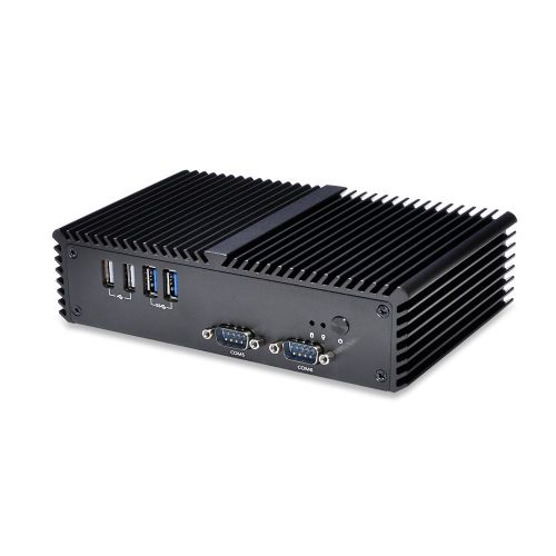  Qotom-Q350P Mini PC Support AES-NI Intel Core i5 5250U Windows 10 Linux Ubuntu Computer (8G RAM + 128G SSD)