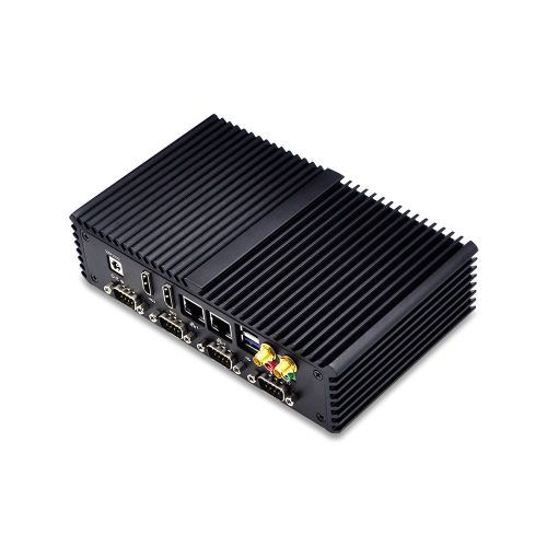  Qotom-Q350P Mini PC Core i5 Support AES-NI Intel Windows 64Bit Linux Fanless Computer (8G RAM + 256G SSD + 300M WiFi)