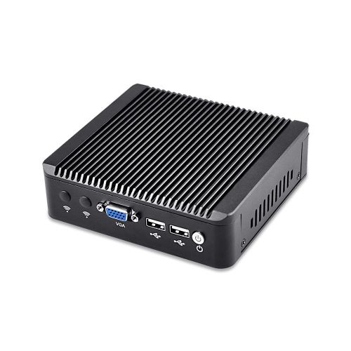  Qotom QOTOM-Q190G4-S01 4 LAN mini pc x86 smallest windows pc Desktop computer J1900 2G RAM 16G SSD Video Resolution:19201080 WIFI