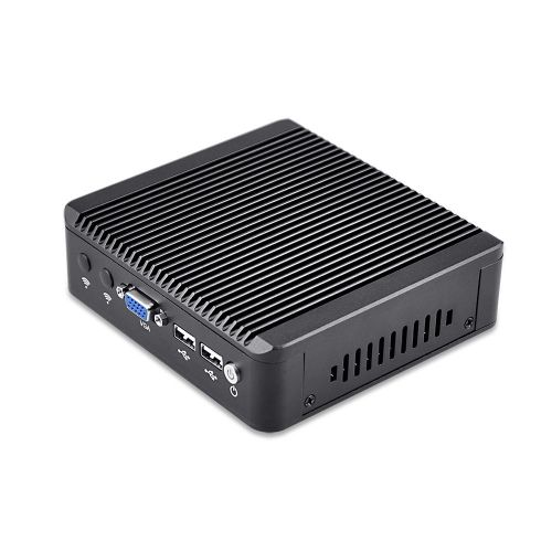  Qotom QOTOM-Q190G4-S01 4 LAN mini pc x86 smallest windows pc Desktop computer J1900 2G RAM 16G SSD Video Resolution:19201080 WIFI