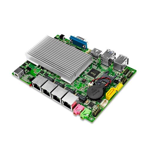  Qotom QOTOM Q335G4 with Intel Core i3 5005u Processor Dual core 2.0 GHz,8G RAM 64G SSD,4 ethernet LAN Fanless Mini PC PFSense