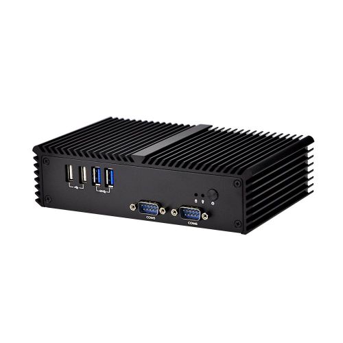  Qotom Industrial Mini Pc Q330P Core I3-4005U Processor,1.7Ghz Barebones 2 LAN,2 Hd Video,6 Com,6 USB,Support Windows OsLinux