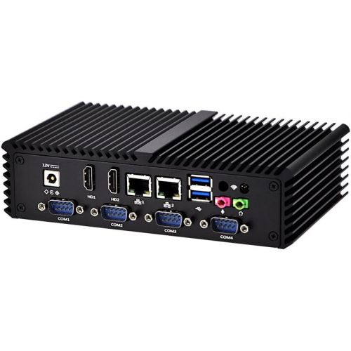  Qotom-Q350P Mini Desktop PC Intel Dual Core i5-4200U 1.6GHz Windows 1080P Computer PC (2G RAM + 16G SSD)