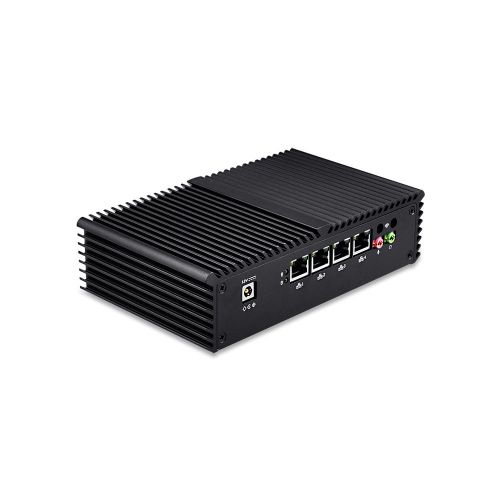  Qotom Q335G4 Pfsense Mini PC with 4 Intel LAN,2G RAM 32G SSD,Intel Core i3 Gateway Firewall Router