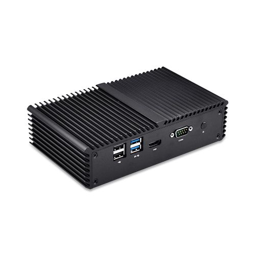  Qotom Pfsense 4 Ethernet LAN Mini PC with Intel Core i7 5500U,8G RAM 64G SSD WiFi pfsense Mini PC Linux