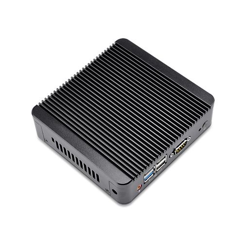  Qotom QOTOM-Q190S Ubuntu Mini PC X86 Computer Quad Core J1900 CPU 2 Gigabit Ethernet 2G Ram 64G mSata SSD support Windows Linux Pfsense