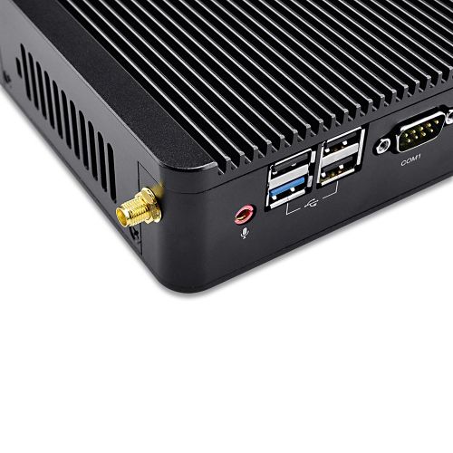  Qotom QOTOM-Q190S-S02 Mini dekstop computer quad core J1900 Dual LAN(8G RAM,500G HDD)