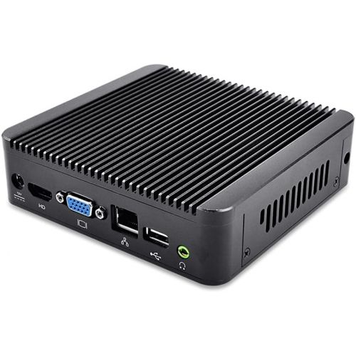  Qotom QOTOM Mini Computer with 8GB RAM 128GB SSD WiFi Quad core Mini PC RS232 Port