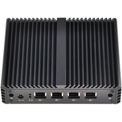  Qotom-Q190G4N-S07 Quad Core Mini Computer Intel Celeron J1900 Support Pfsense as Router Firewall Mini PC (8G RAM + 256G SSD)