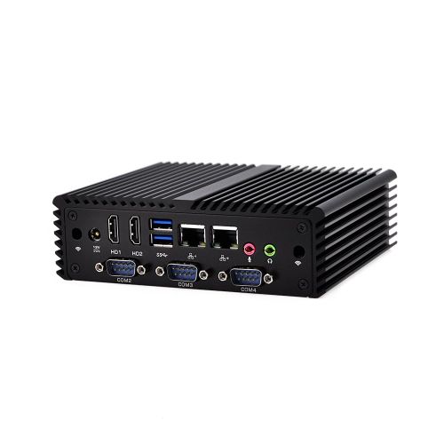  Small Mini Computer Qotom-Q430P-S08 4Th Generation I3-4005U Haswell,15W 8Gb Ddr3 Ram 500G HDD, 2 LAN,2 Hd Video,4 Com,6 USB,Support Windows OsLinux