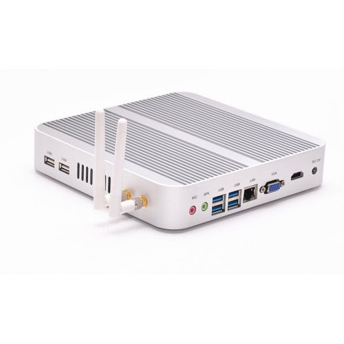  Qotom windows 10 thin client with 32 bit  64 bit Haswell 4K i3-4005U 8G ram 16G SSD networking powerful fanless industrial computer