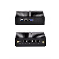 Qotom QOTOM-Q190G4N-S08 New barebone home router mini pc J1900(NO RAM,NO SSD,WIFI+2 antennas)