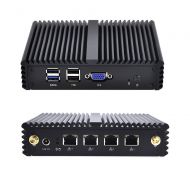 Qotom-Q190G4N Barebone Industrial Mini Computer Baytrail j1900 Pfsense Firewall Router