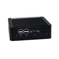 Qotom cheap Aluminum Mini Pc with 8gb Ram 1Tb Hdd Wifi fanless j1900 nettop computer Windows 10 Q190n Dual Display