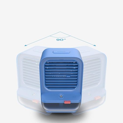  Qstars Portable Air Conditioner Fan Spray humidification 3 in 1 Air Cooler Humidifier, Desktop Cooling Fan for Room, Home, Office, Dorm Sterilizer, Humidifier & Purifier