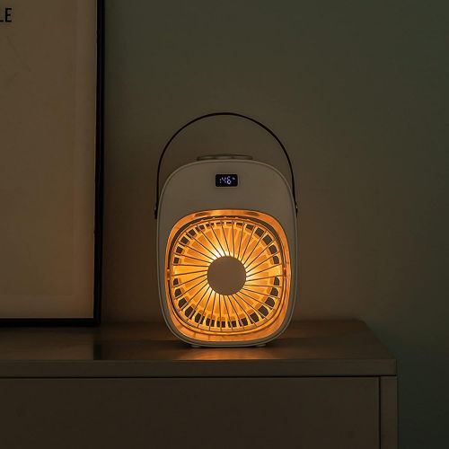  Qstars Desktop Air Conditioner Fan Usb Small Cold Air Purifying Humidifying Air Cooler, Desktop Cooling Fan for Room, Home, Office, Dorm Sterilizer, Humidifier & Purifier