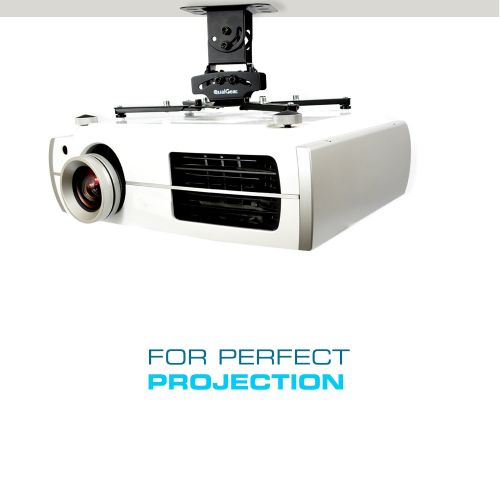  [아마존베스트]QualGear PRB-717-BLK Universal Ceiling Mount Projector Accessory
