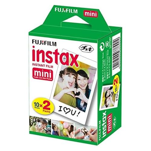후지필름 FUJIFILM Fujifilm instax mini 8 Camera Accessory KIT includes - Fuji Instant Film 20 SHEETS + Premium Over 60 PCS bundle for fujifilm instax mini 8 Films