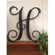 QualityToolingLLC Large Single Letter Metal Monogram WallDoor Hanger