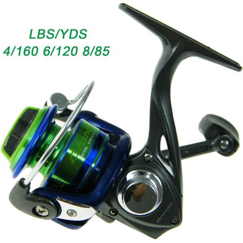  [아마존베스트]QualyQualy GRANDIS YOLO GD900Alumminum Mini Spinning Reel Fishing Reels Spool Fishing Gear