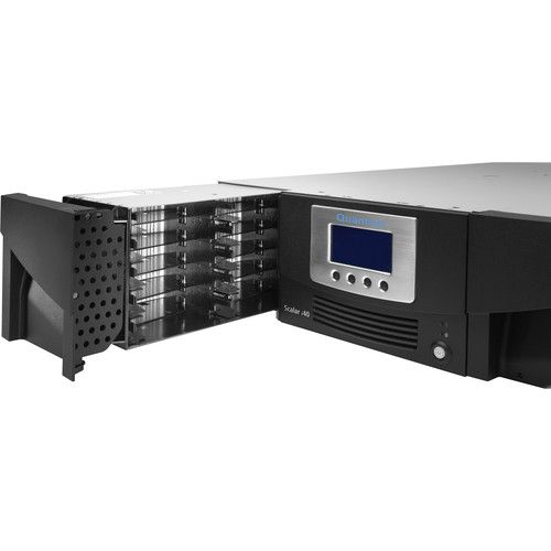  Quantum Scalar i80 Library with Two IBM LTO-6 Tape Drives (80 Slots, Dual Power Supplies, Advanced Features, SAS)