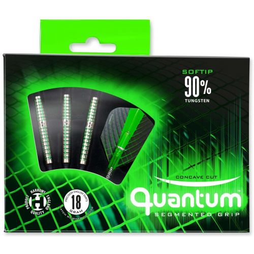  Quantum 90% TUNGSTEN SOFT TIP DARTS 18 GRAMS 12551