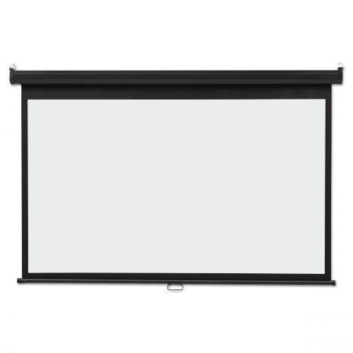  Quartet Wide Format Wall Mount Projection Screen, 65 x 116, White