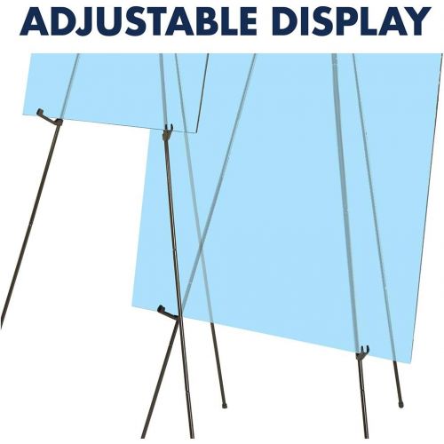  Quartet Easel, Instant, Portable, Tripod, Base 63 Max. Height, Supports 5 lbs. (29E)