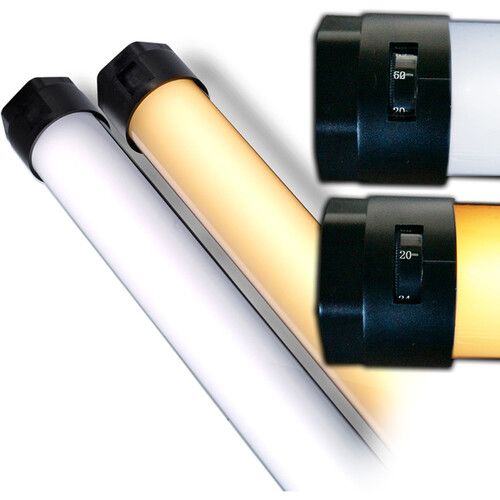  Quasar Science Q25 Crossfade Linear Bi-Color LED Tube Light (2')