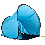 Quechua Waterproof Pop Up Tent 2 Seconds XL 0, Beach Shelter Green Or Blue