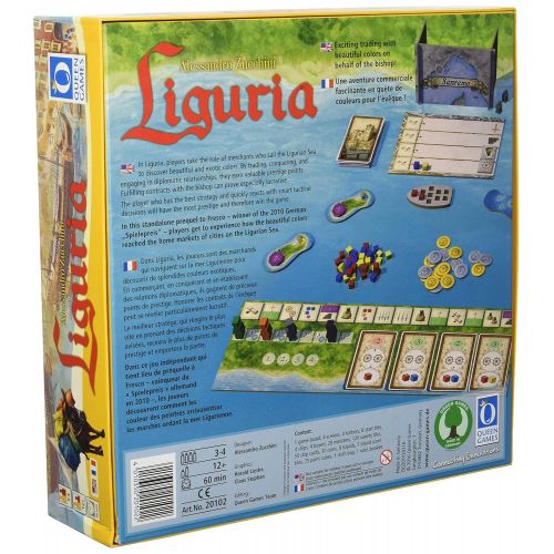  Queen Games Liguria Strategy Board Game