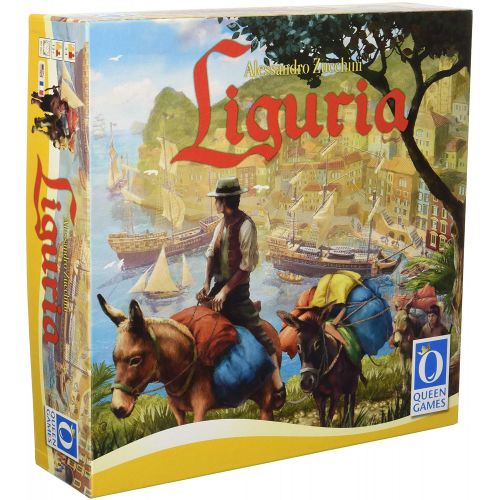  Queen Games Liguria Strategy Board Game