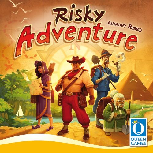  Queen Games Risky Adventure Family Dice Board Game