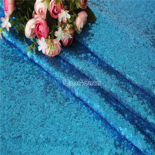  QueenDream Sequin Fabric 1 Yard Sparkly Fabric Sequin Overlay Luxury Tablecloth Photography Fabric Photography Backdrops