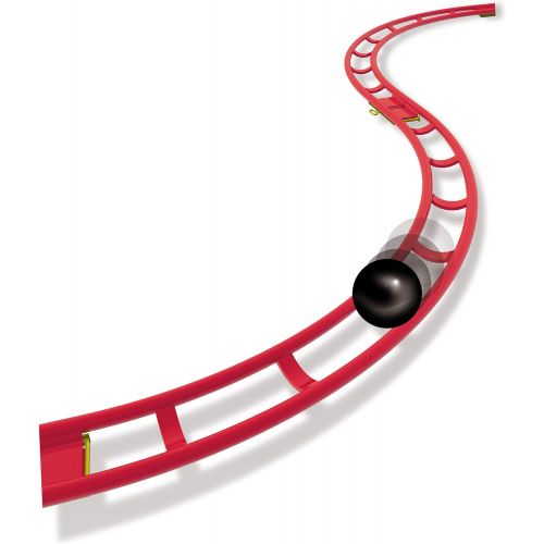  [아마존베스트]Quercetti Roller Coaster mini rail Set -150pc, 8 meters, Kids ages 6-12, Building Blocks for Marbles Game Maze Tracks
