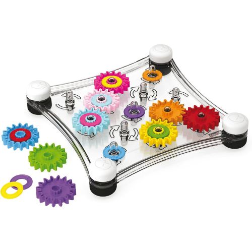  Quercetti Georello Junior - Double Sided Spinning Gear Play Set