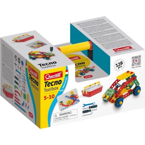  Quercetti Tecno Toolbox Construction Toy