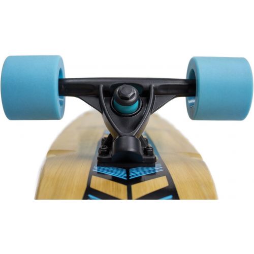  Quest Totem Longboard Skateboard, 36, Natural