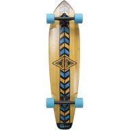 Quest Totem Longboard Skateboard, 36, Natural, (QT-BTM36C)