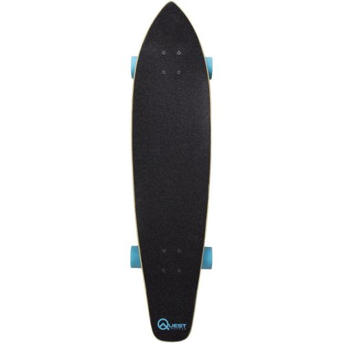  Quest Totem Longboard Skateboard, 36, Natural, (QT-BTM36C)