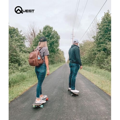  Quest Totem Longboard Skateboard, 36, Natural, (QT-BTM36C)