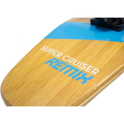  Quest Skateboards The Super Cruiser 36 Remix Aqua Blue Bamboo and Maple Deck Longboard Skaeboard