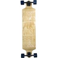 Quest Skateboards California Native Spirit Skateboard,Longboard , 41, Natural, Beige