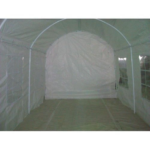  Quictent 20 x 10 Heavy Duty Carport Gazebo Canopy Garage Car Shelter White (10X20)