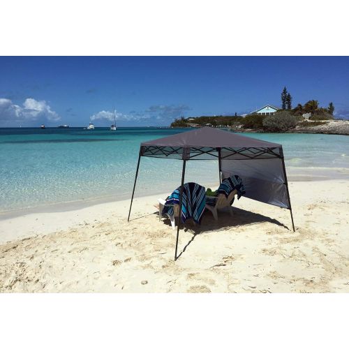  Quik Shade Go Hybrid Sun Protection Pop-Up Compact and Lightweight Base Slant Leg Backpack Canopy