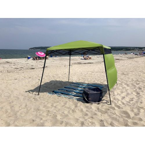  Quik Shade Go Hybrid Sun Protection Pop-Up Compact and Lightweight Base Slant Leg Backpack Canopy