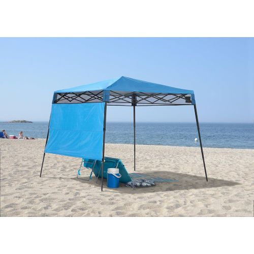  Quik Shade Go Hybrid Sun Protection Pop-Up Compact and Lightweight Base Slant Leg Backpack Canopy