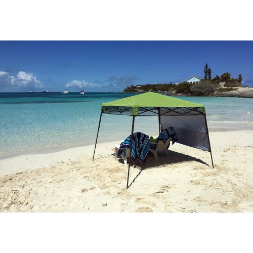  Quik Shade Go Hybrid Sun Protection Pop-Up Compact and Lightweight Base Slant Leg Backpack Canopy