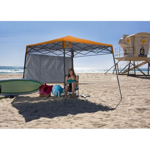  Quik Shade Go Hybrid Sun Protection Pop-Up Compact and Lightweight Base Slant Leg Backpack Canopy